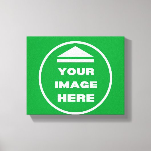 Stretchte Leinwand - Personalisiert - Bild hinzufü (Vorderseite)