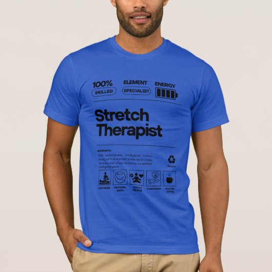 Stretchtherapeut T-Shirt (Vorderseite)