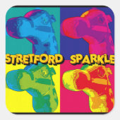 STRETFORD SPARKLE - STICKER (Vorderseite)