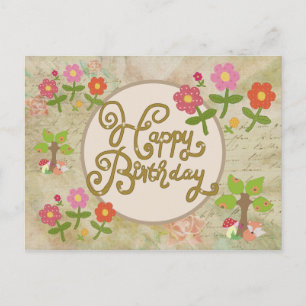 Streublümchen Postkarte