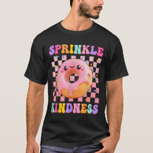 Streue Freundlichkeit Groovy Donut Doughnut Liebha T-Shirt