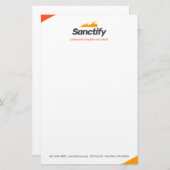 Streufeuer Briefpapier (Vorne/Hinten)