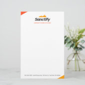 Streufeuer Briefpapier (Stehend Vorderseite)