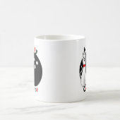 Streunende Katze Kaffeetasse (Mittel)