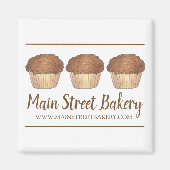 Streusel Crumb Muffin, gebacken von Bäckerei Baker Magnet (Vorne)