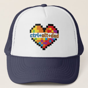 Strg + Alt + Dad Geek-Dad Truckerkappe