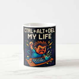 STRG - ALT - ENTF MEIN LEBEN TASSE