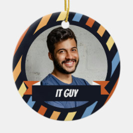 Strg + Alt + Fox - Weihnachten im Büro Keramik Ornament