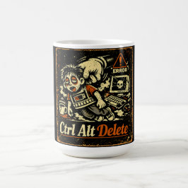 Strg Alt Löschen – Neustart Leben Tech Humor Kaffeetasse