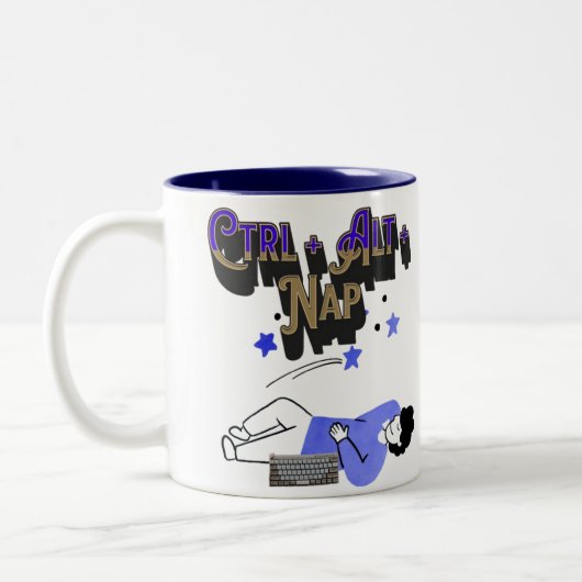 Strg + Alt + Nickerchen Tasse | Funny Programmer & (Links)