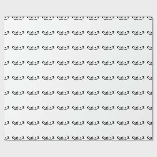 Strg Z Geschenkpapier (Flach)