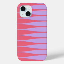 Striation Hot Pink und Lila Case-Mate iPhone Hülle