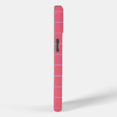 Striation Hot Pink und Lila Case-Mate iPhone Hülle (Rückseite / Rechts)