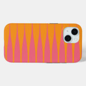 Striation Orange und Hot Pink iPhone-Hülle Case-Mate iPhone Hülle (Rückseite (Horizontal))