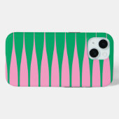 Striation Pink und Grün iPhone-Hülle Case-Mate iPhone Hülle (Rückseite (Horizontal))