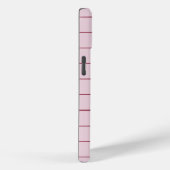 Striation Pink und Wein iPhone-Hülle Case-Mate iPhone Hülle (Rückseite / Rechts)