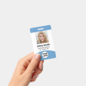 Strichcode des benutzerdefinierten Fotos Name Roll Ausweis (Handheld)