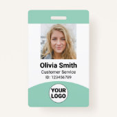 Strichcode des benutzerdefinierten Fotos Name Roll Ausweis (Vorderseite)