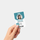 Strichcode des Logos für kundenspezifische Fotos Ausweis (Handheld)