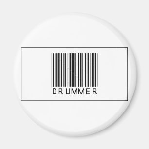 Strichcode Drummer Magnet