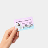 Strichcode Foto Krankenpflege Ärztin Gesundheitsfü Ausweis (Handheld)