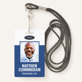 Strichcode für den Benutzer des Logos Ausweis