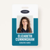 Strichcode für den Namen des Arztes mit eigenem Lo Ausweis (Vorderseite)