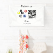 Strichcode für einfache Business Company-Website Banner (Insitu)