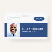 Strichcode für moderne benutzerdefinierte Logos Ausweis (Vorderseite)