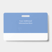 Strichcode für personalisiertes horizontales Foto Ausweis (Back)