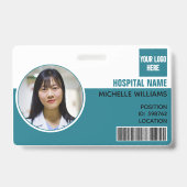 Strichcode-ID des benutzerdefinierten Fotos Ausweis (Front)