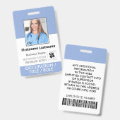 Strichcode-Logo-Serename für benutzerdefinierte Mi Ausweis (Vorder- & Rückseite)