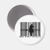 Strichcode Magnet (Vorderseite/Rückseite)