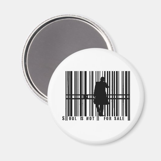 Strichcode Magnet (Vorderseite/Rückseite)