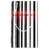 Strichcode mit Laserscanner Kleine Geschenktüte (Vorderseite)