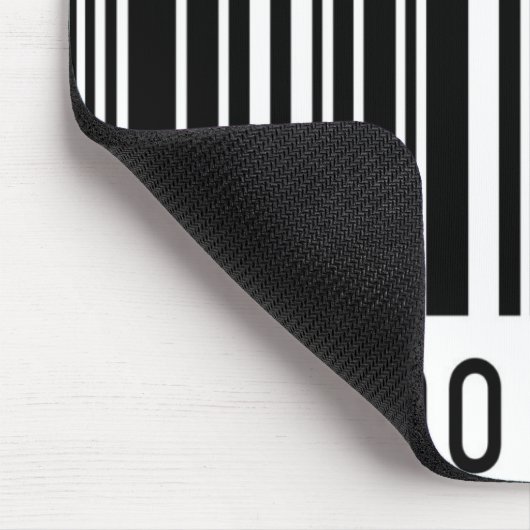 Strichcode Mousepad (Ecke)