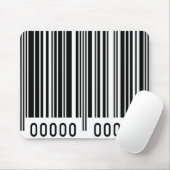 Strichcode Mousepad (Mit Mouse)