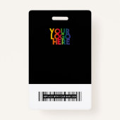 Strichcode-Name für das Foto "Firmenlogo" Ausweis (Rückseite)