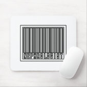 Strichcode-Nephrologe Mousepad (Mit Mouse)