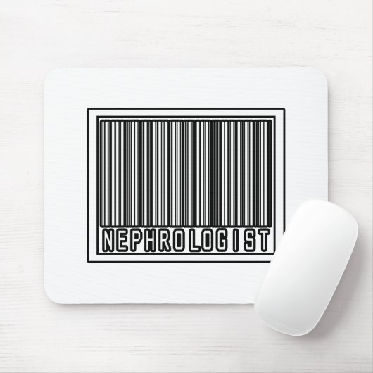 Strichcode-Nephrologe Mousepad (Mit Mouse)