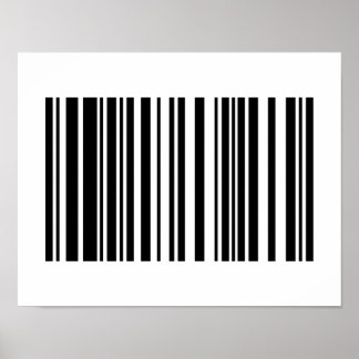 Strichcode Poster