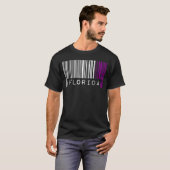Strichcode-Prix Florida Niedliche Ästhetik T-Shirt (Vorne ganz)