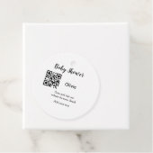 Strichcode QR Name det Geschenkanhänger (Beispiel)