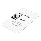 Strichcode QR Name det Magnet (Linke Seite)