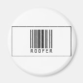 Strichcode Roofer Magnet (Vorne)