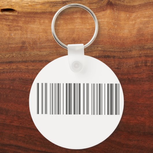 Strichcode Schlüsselanhänger (Vorderseite)