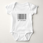 Strichcode - Unpreise Baby Strampler (Vorderseite)