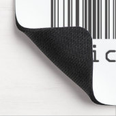 Strichcode - Unpreise Mousepad (Ecke)