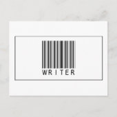 Strichcode Writer Postkarte (Vorderseite)