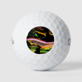Striche Golfball (Vorderseite)